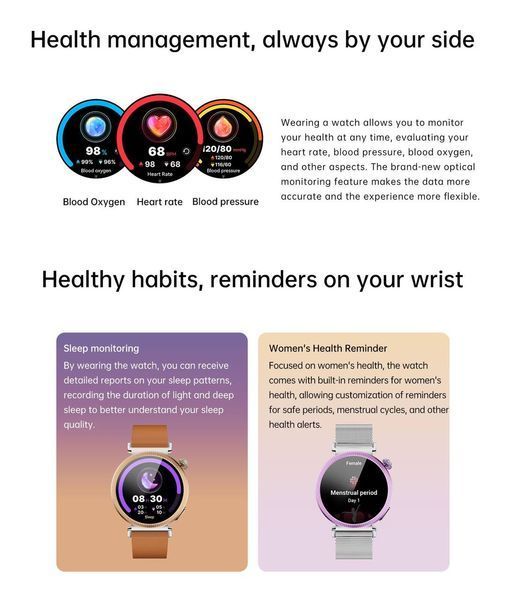 Smart Watch Kalobee Amerika SK9 Mini Amoled экран с 3 ремешками 64523 фото