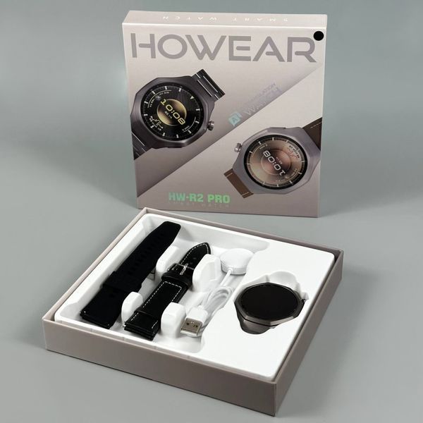 Smart Watch Howear HW-R2 Pro с Ai-переводчиком и 2-мя ремешками 67387 фото
