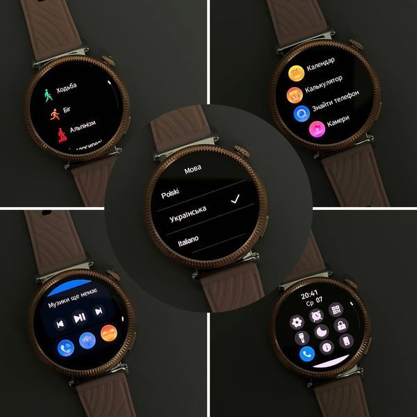 Smart Watch Kalobee Amerika SK9 Mini Amoled экран с 3 ремешками 64523 фото