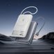 УМБ Power Bank Hoco Q43 Clever 10000mAh PD20W с беспроводной зарядкой (with cable Type-C+watch charger) Серебряный 57370 фото 2