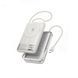 УМБ Power Bank Hoco Q43 Clever 10000mAh PD20W с беспроводной зарядкой (with cable Type-C+watch charger) Серебряный 57370 фото 1