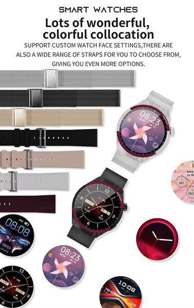 Smart Watch Kalobee Amerika SK6 Mini Amoled экран с 3 ремешками 64522 фото