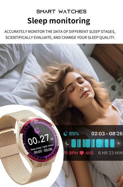 Smart Watch Kalobee Amerika SK6 Mini Amoled экран с 3 ремешками 64522 фото
