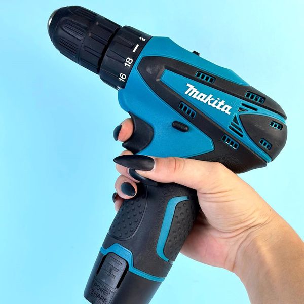 Акумуляторний ударний шуруповерт Makita KST-3991 + набір іструментів у пластиковому кейсі з 2-ма акумуляторами 48083 фото