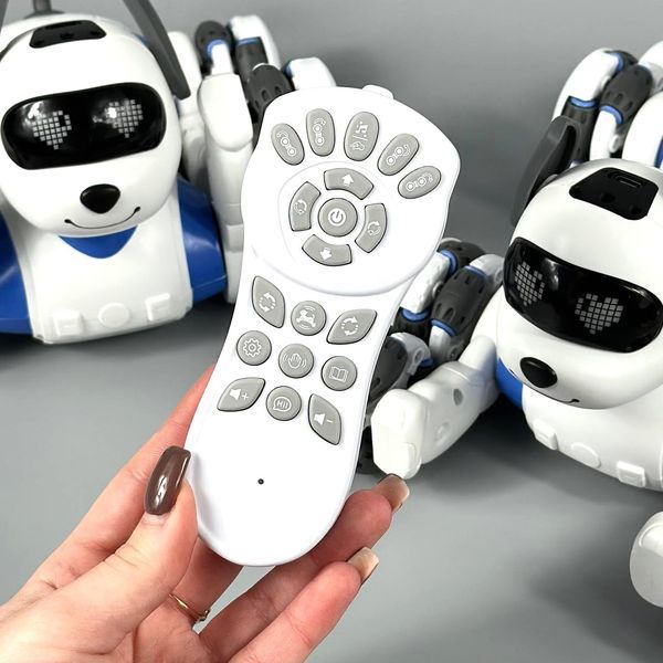 Робот-собака на радіокеруванні Robot Dog CV-D902 (восьмиколісний трюковий) Pink 60194-1 фото