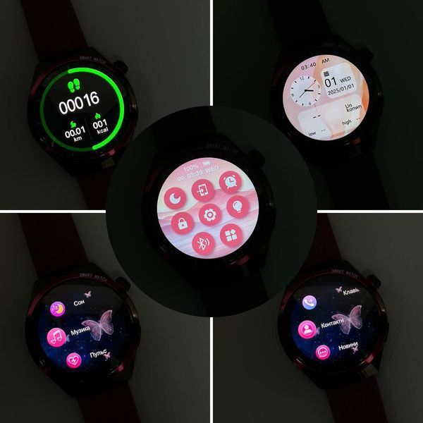 Smart Watch Kalobee Amerika SK6 Mini Amoled экран с 3 ремешками 64522 фото