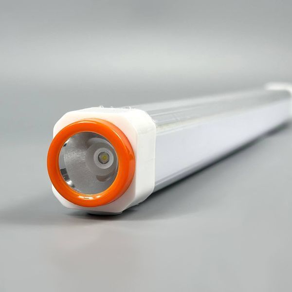 Светодиодная лампа HT-838 120W (2*1200mAh) 50cm (с фонариком и индикатором) 50553 фото