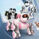 Робот-собака на радіокеруванні Robot Dog CV-D902 (восьмиколісний трюковий) Pink 60194-1 фото 4