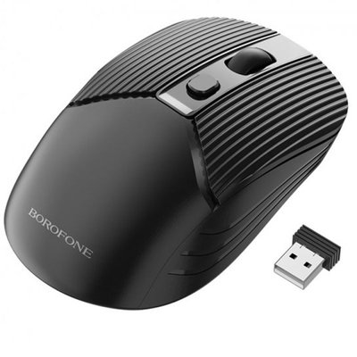 Мишка комп'ютерна бездротова Borofone BG5 2.4G Business wired mouse 36896 фото