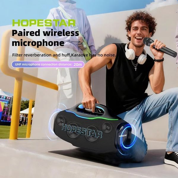 Колонка HOPESTAR S90 220W, 24000mAh (43,7*25,1*20,2 см) 63363 фото