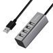 USB HUB Hoco HB1 Line machine (USB to 4USB) 16463 фото 3