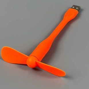 Вентилятор MI Fan від USB Orange 782 фото