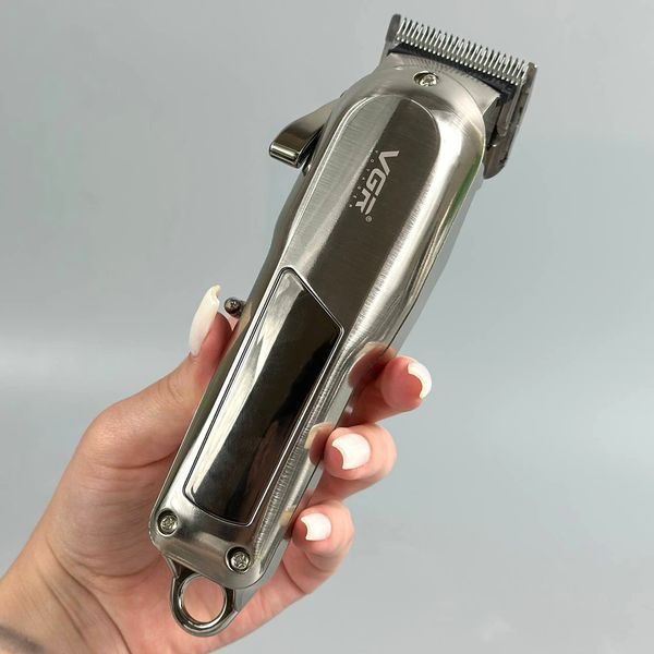 Машинка для стрижки (clipper) VGR V-278 LED Display, STRONG BATTERY (6 насадок) 67167 фото