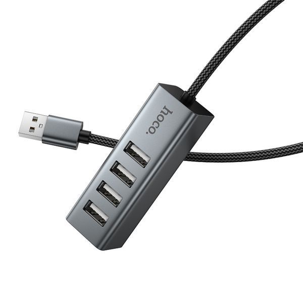 USB HUB Hoco HB1A 4in1 (USB to USB2.0*4) 63339 фото