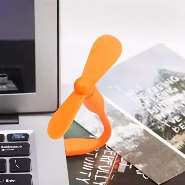 Вентилятор MI Fan от USB Orange 782 фото