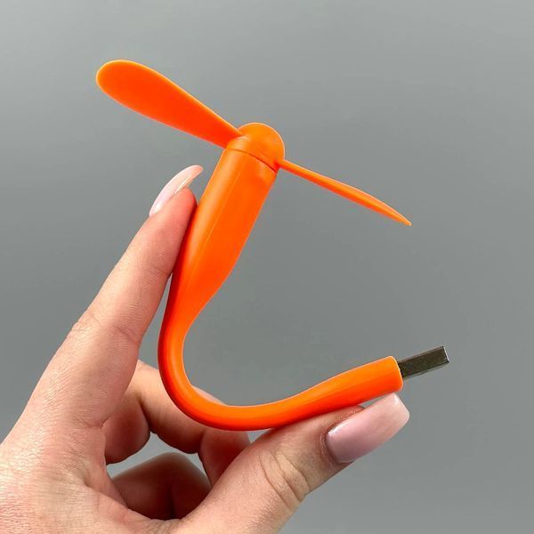 Вентилятор MI Fan от USB Orange 782 фото