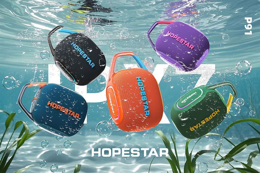 Колонка HOPESTAR P91 15W, 2600mAh (15,2*10,3*6,7 см) Черный 62356 фото