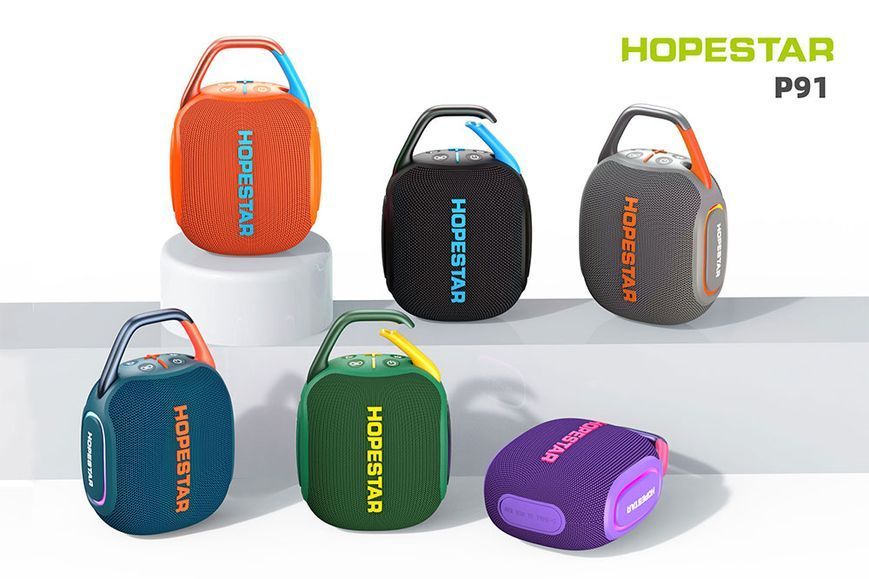 Колонка HOPESTAR P91 15W, 2600mAh (15,2*10,3*6,7 см) Черный 62356 фото