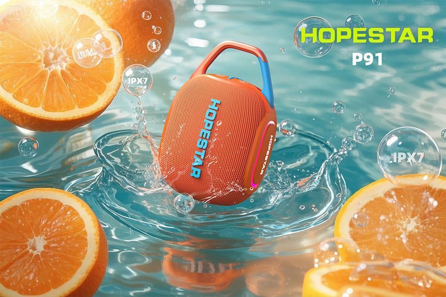 Колонка HOPESTAR P91 15W, 2600mAh (15,2*10,3*6,7 см) Черный 62356 фото