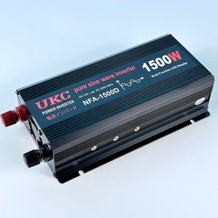 Інвертор UKC NFA-1500D 1500W 12V Правильна синусоїда 51832 фото