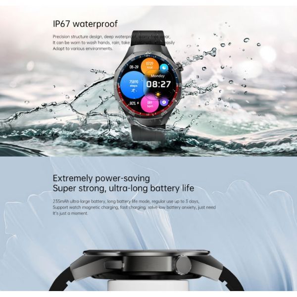 Smart Watch Kalobee Amerika SK8 Mini Black 64521 фото