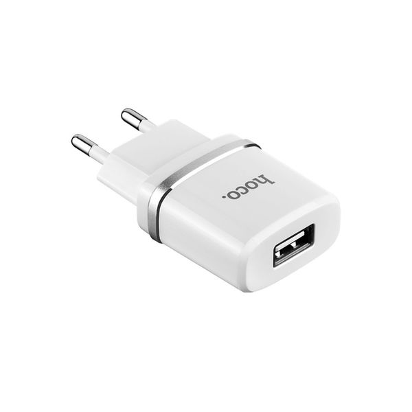 Мережевий зарядний пристрій Original Hoco C11 Lightning 1USB 1A 7599 фото