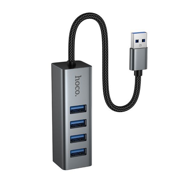 USB HUB Hoco HB1B 4in1 (USB to USB3.0*4) 63340 фото