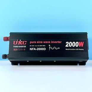 Інвертор UKC NFA-2000D 2000W 12V Правильна синусоїда 51834 фото