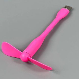 Вентилятор MI Fan від USB Pink 782-2 фото