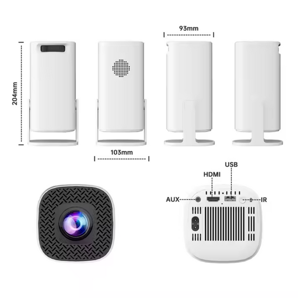 Проектор + Game S40 Ultra (Android 10, 150 Lumen, Bluetooth + WiFi) (1Gb+8Gb) 58336 фото