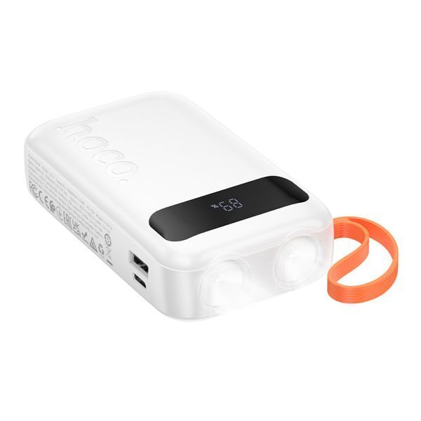 УМБ Power Bank Hoco J151 Spirit 10000mAh 2A (with cable USB, Lightning, Micro, Type-C) з ліхтарем 57365 фото