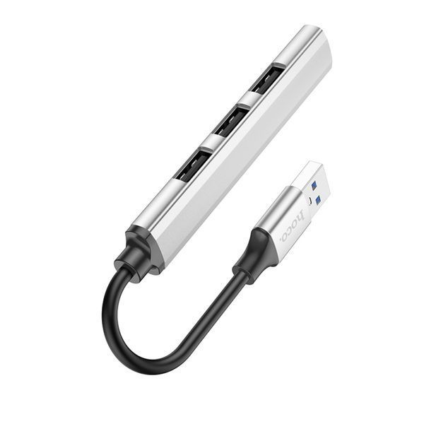 USB HUB Hoco HB26 4in1 (USB to USB3.0+USB2.0*3) 34410 фото