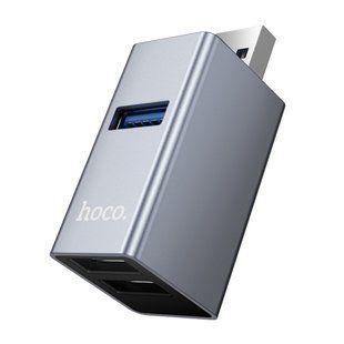 USB HUB Hoco HB54 3in1 (USB to USB2.0*2+USB3.0) 64237 фото