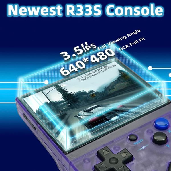 Портативна ігрова консоль Game console R33S Pocketboy 64Gb 46492 фото