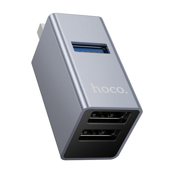 USB HUB Hoco HB54 3in1 (USB to USB2.0*2+USB3.0) 64237 фото