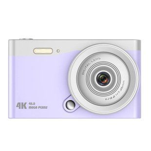 Цифровая фотокамера Q10 LCD 2.7K, Digital Zoom 16x, 48Mp, 4GB to 128GB TF Сиреневый 58101-4 58101-4 фото