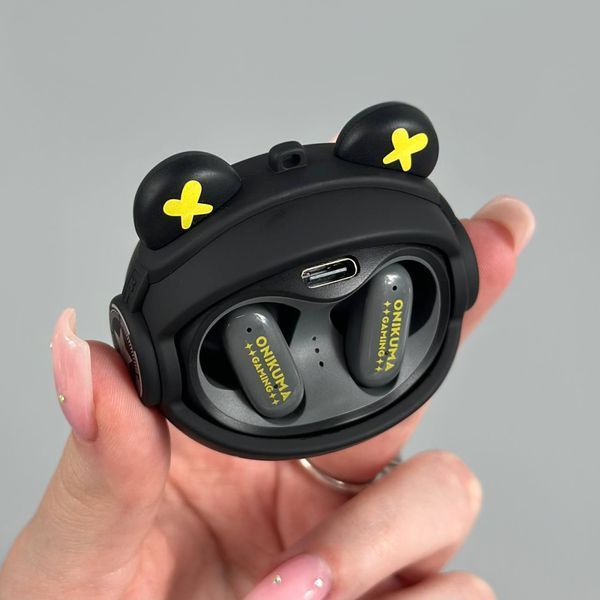Беспроводные наушники Onikuma TX603 Spase Bear Черный 67581 фото