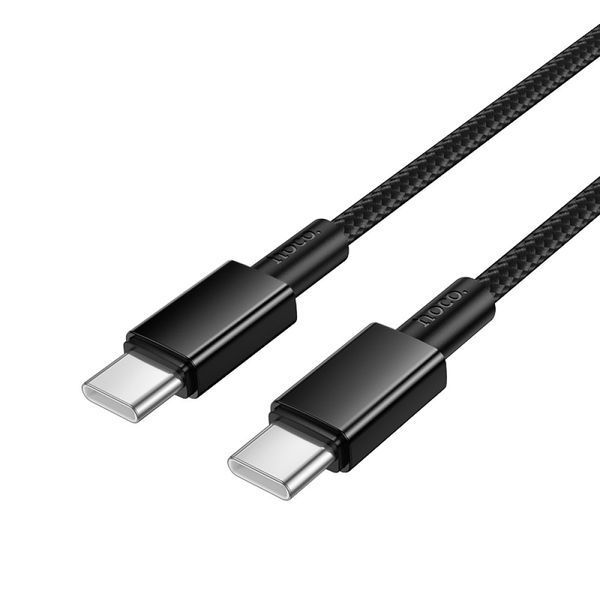 Data Cable Hoco X119 Energy Type-C to Type-C 60W 1m Черный 58680 фото