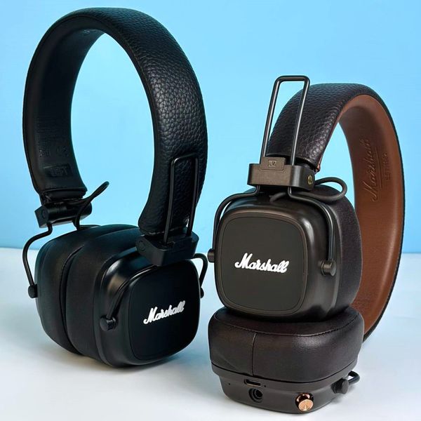 Навушники Marshall Major IV series 1:1 Black 47626 фото