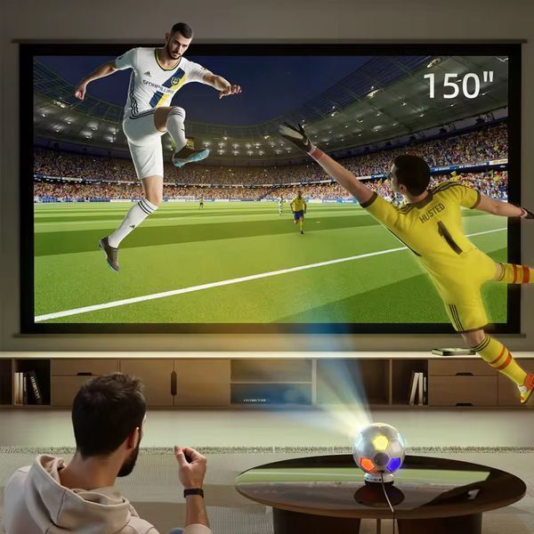 Проектор K7-KTV (Android 13, 4K, 500 Ansi, Bluetooth+WiFi, 1080P) 63574 фото