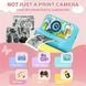 Дитяча фотокамера Polaroid Z12 з функцією друку та з фронтальною камерою Рожевий 52756-1 фото 4