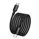 Data Cable Hoco X119 Energy Type-C to Type-C 60W 1m Черный 58680 фото 6