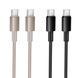 Data Cable Hoco X119 Energy Type-C to Type-C 60W 1m Черный 58680 фото 2