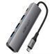 USB-C HUB AceFast J16 Type-C to Type-C+USB3.0*3+HDMI 65480 фото 4