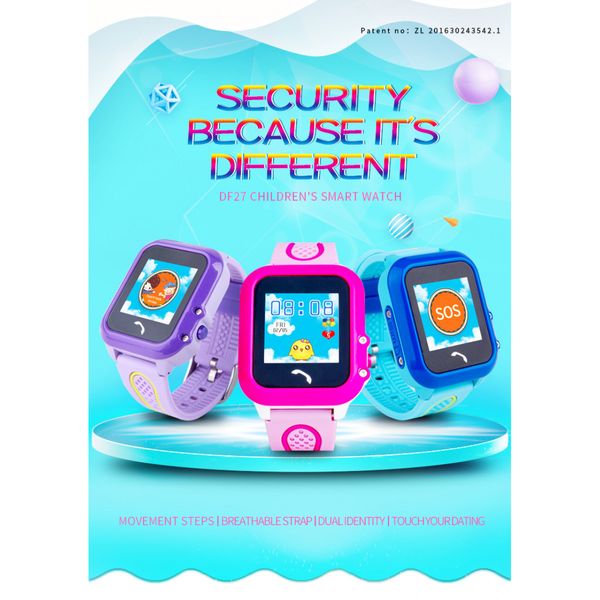 Дитячий годинник Smart Baby watch DF27 SIM +GPS 25285 фото