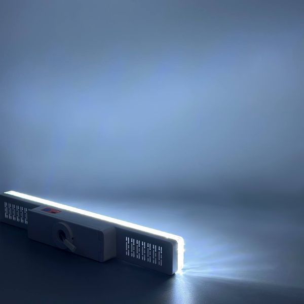 Светодиодная лампа для кемпинга LED HT-333 30W (2 аккумулятора 18650, патрон, Type-C) (30см) 62885 фото