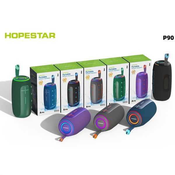 Колонка HOPESTAR P90 70W, 8800mAh (27,6*14,2*13,7 см) Чорний 62357 фото