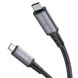 Data Cable Type-C to Type-C Hoco US01 USB3.1 GEN2 100W 10Gbps 1.2m 32552 фото 2