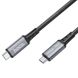 Data Cable Type-C to Type-C Hoco US01 USB3.1 GEN2 100W 10Gbps 1.2m 32552 фото 4