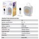 Колонка Sing-e CQS D21 15W, 2500mAh с микрофоном (16,0*10,8*8,2 см) 64586-1 фото 11